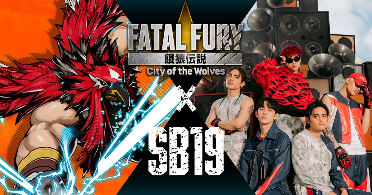 FATAL FURY: City of the Wolves และวงดนตรีป็อบชาวฟิลิปปิโน SB19 เผยมิวสิควิดีโอการร่วมมือใหม่ 1 FATAL FURY: City of the Wolves และวงดนตรีป็อบชาวฟิลิปปิโน SB19 เผยมิวสิควิดีโอการร่วมมือใหม่