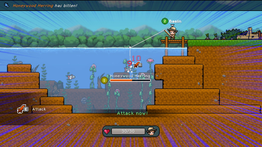 [รีวิว] Nice Day for Fishing เกมตกปลาภาพพิกเซล