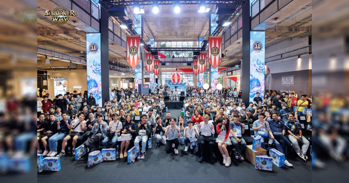 Summoners War ฉลองครบรอบ 11 ปีสุดยิ่งใหญ่! รวมพลซัมมอนเนอร์ ณ Emsphere 1 Summoners War ฉลองครบรอบ 11 ปีสุดยิ่งใหญ่! รวมพลซัมมอนเนอร์ ณ Emsphere