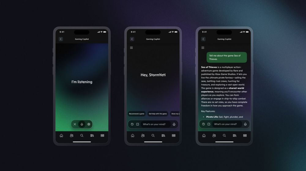 Xbox ปล่อย Copilot for Gaming (Beta) บนอุปกรณ์มือถือ พร้อมรองรับทั้ง iOS และ Android 2 Xbox ปล่อย Copilot for Gaming (Beta) บนอุปกรณ์มือถือ พร้อมรองรับทั้ง iOS และ Android