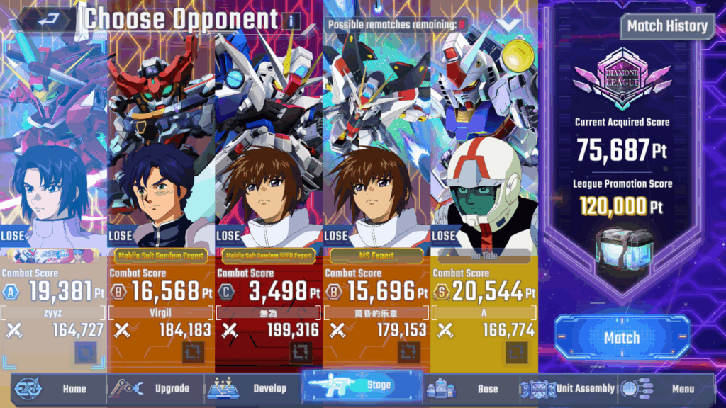 พาทัวร์โหมด Master League ซีซั่น 0 ใน SD Gundam G Generation ETERNAL 4 SD Gundam G Generation ETERNAL Master League Info