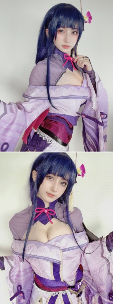 รวม 3 คอสเพลย์สาวแดนปลาดิบแปลงโฉมเป็นเทพสายฟ้า Raiden Shogun 3 รวม 3 คอสเพลย์สาวแดนปลาดิบแปลงโฉมเป็นเทพสายฟ้า Raiden Shogun