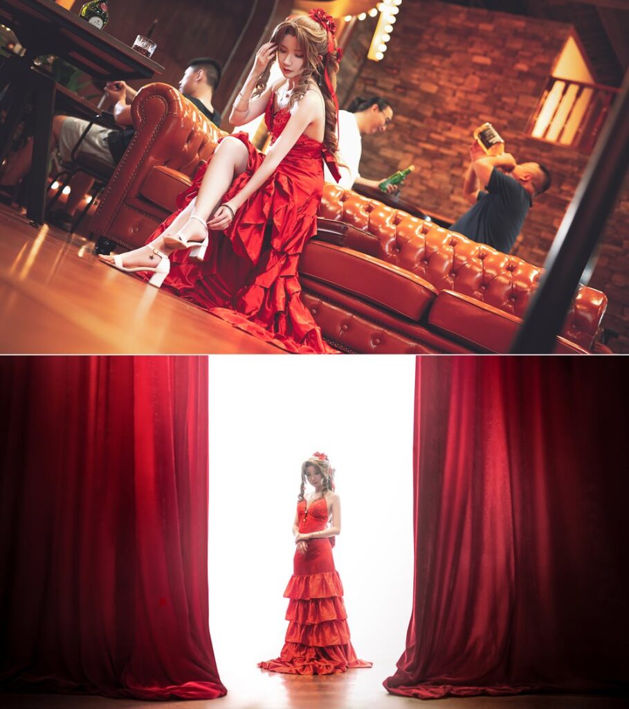 สาวเจ้าแดนมังกรแปลงร่างเป็น Aerith จาก Final Fantasy VII Remake สวยคมสะท้านหัวใจ 7 สาวเจ้าแดนมังกรแปลงร่างเป็น Aerith จาก Final Fantasy VII Remake สวยคมสะท้านหัวใจ