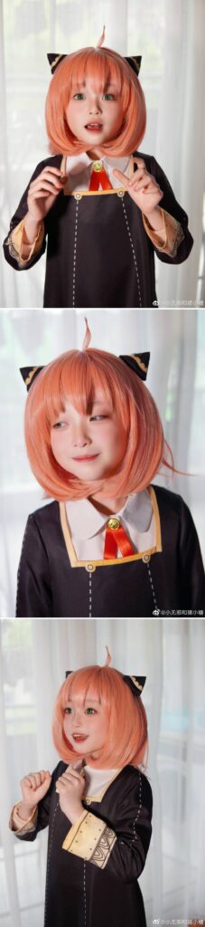 เด็กน้อยชาวจีนแปลงโฉมเป็น Anya จาก Spy x Family ได้น่ารักน่าหยิก
