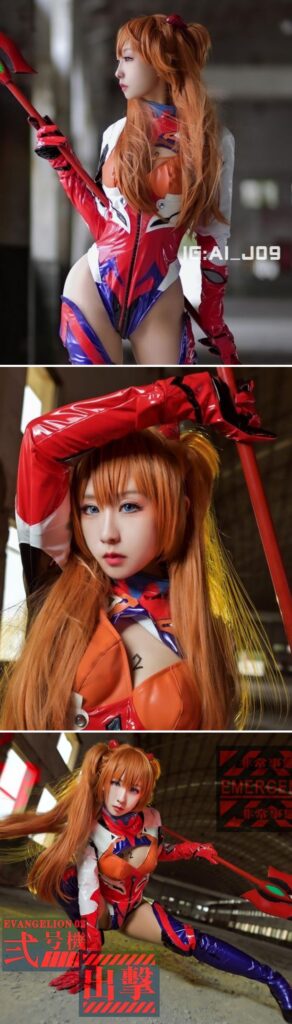 สาวไต้หวันสวมบทบาท Asuka จาก Evangelion ออกมาอย่างเท่