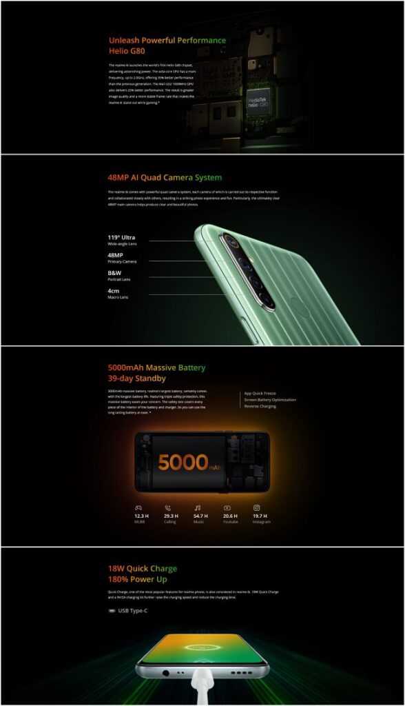 เผยราคา Realme 6i ในไทยเพียง 4,699 บาท 2 เผยราคา Realme 6i ในไทยเพียง 4,699 บาท