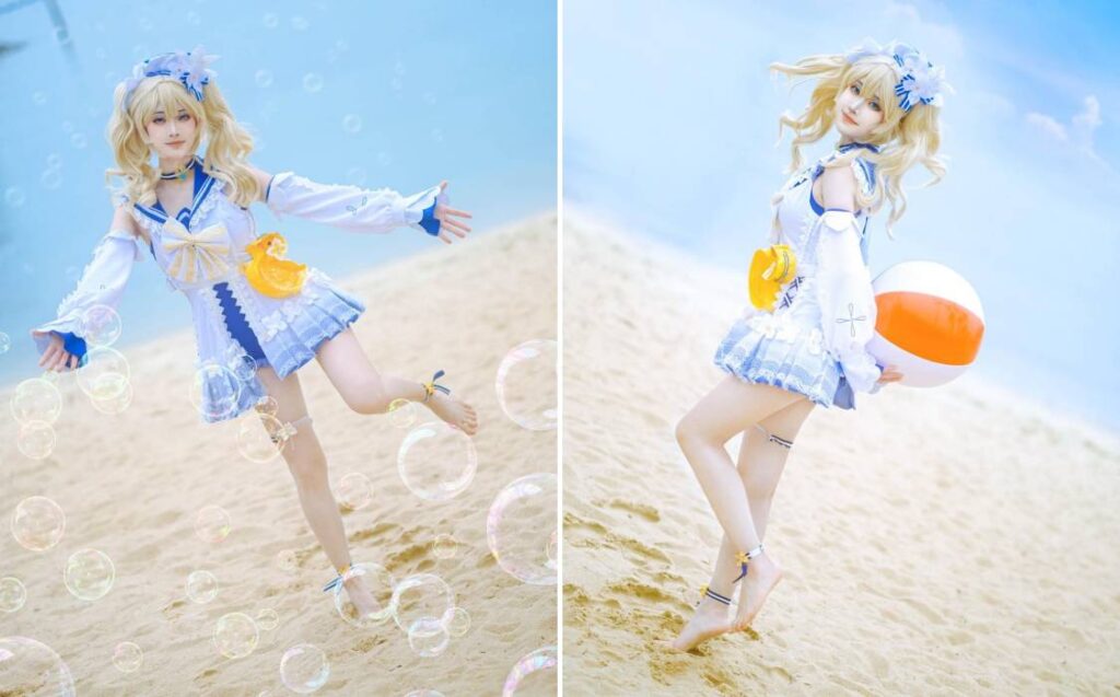สาวสิงคโปร์แปลงโฉมเป็นตัวละครจาก Genshin Impact หลายเวอร์ชั่น 2 สาวสิงคโปร์แปลงโฉมเป็นตัวละครจาก Genshin Impact หลายเวอร์ชั่น