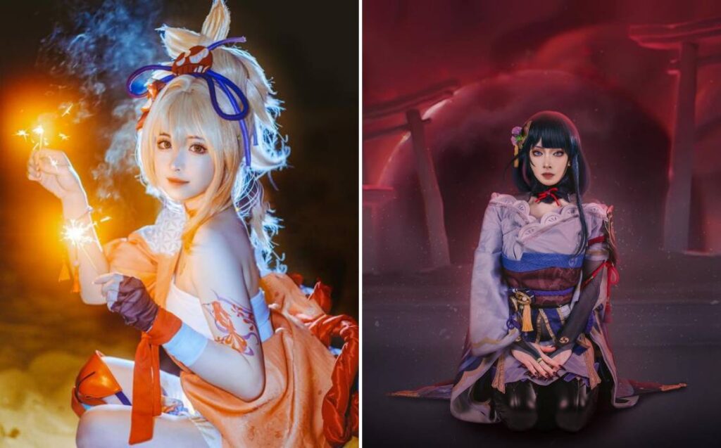 สาวสิงคโปร์แปลงโฉมเป็นตัวละครจาก Genshin Impact หลายเวอร์ชั่น 3 สาวสิงคโปร์แปลงโฉมเป็นตัวละครจาก Genshin Impact หลายเวอร์ชั่น