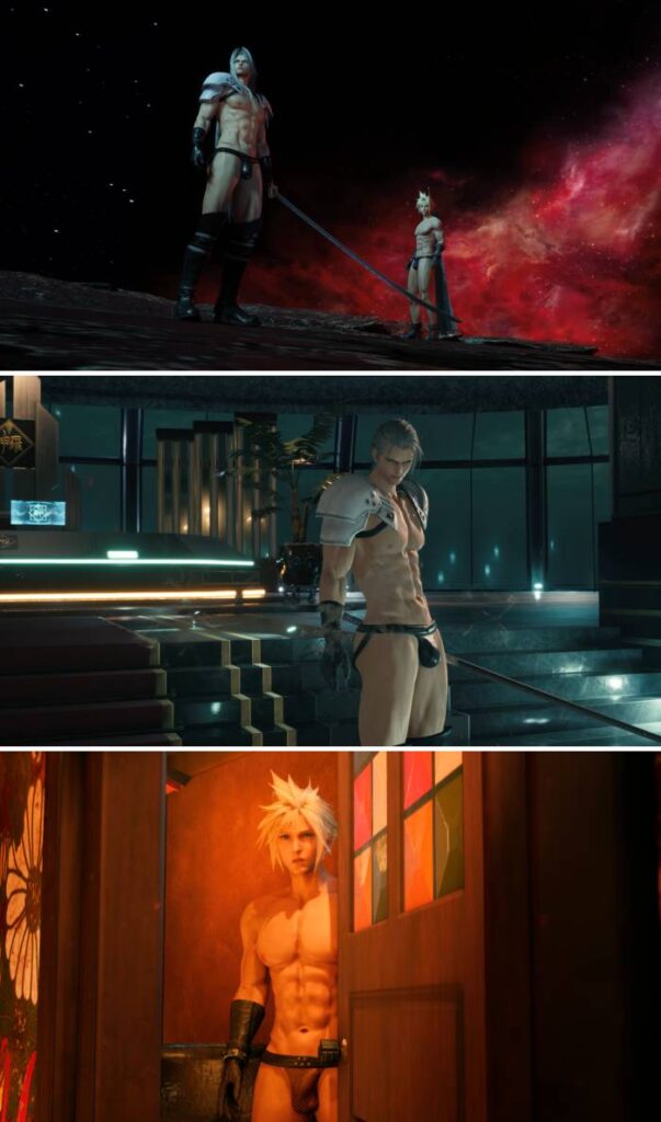 เมื่อ Cloud และ Sphiroth แก้ผ้าประชันความแซ่บใน FFVIIR 2 เมื่อ Cloud และ Sphiroth แก้ผ้าประชันความแซ่บใน FFVIIR