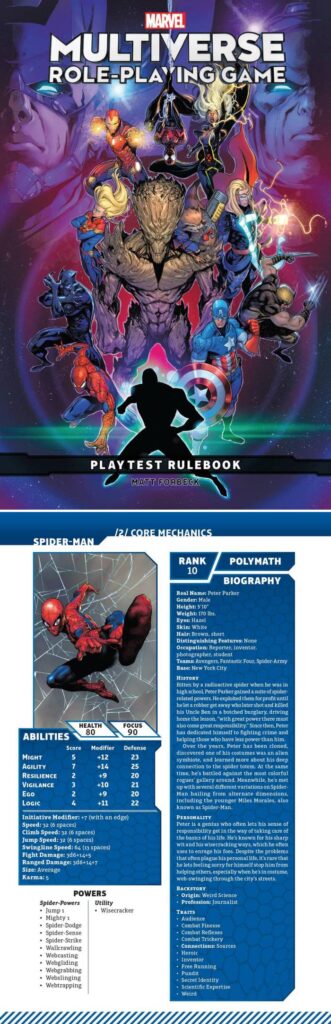 เปิดตัวบอร์ดเกม Marvel Multiverse Role-Playing Game 2 เปิดตัวบอร์ดเกม Marvel Multiverse Role-Playing Game