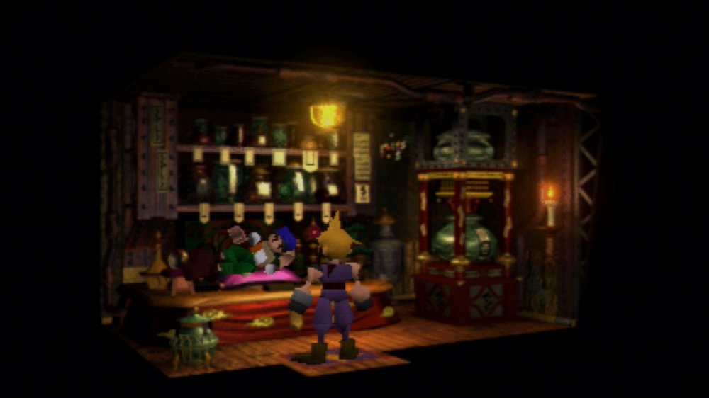 เปรียบเทียบร้านขาย Materia ใน Wall Market ใน FFVII 2 เปรียบเทียบร้านขาย Materia ใน Wall Market ใน FFVII