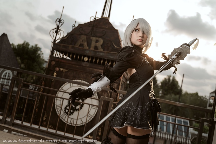 ส่องคอสเพลย์สาวไทยแต่งเป็น 2B จากเกม Nier: Automata 5 ส่องคอสเพลย์สาวไทยแต่งเป็น 2B จากเกม Nier: Automata