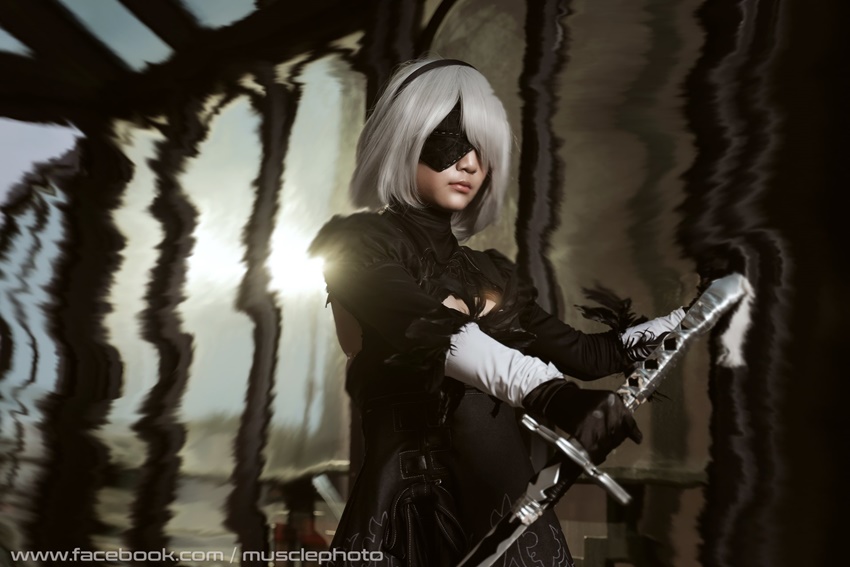 ส่องคอสเพลย์สาวไทยแต่งเป็น 2B จากเกม Nier: Automata 6 ส่องคอสเพลย์สาวไทยแต่งเป็น 2B จากเกม Nier: Automata