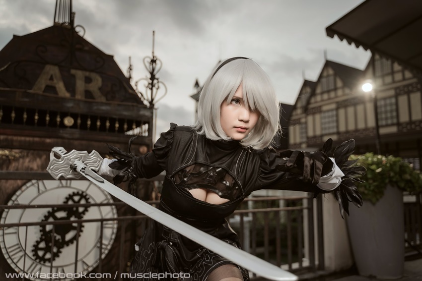 ส่องคอสเพลย์สาวไทยแต่งเป็น 2B จากเกม Nier: Automata 7 ส่องคอสเพลย์สาวไทยแต่งเป็น 2B จากเกม Nier: Automata