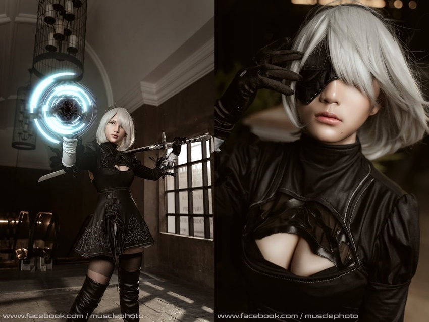 ส่องคอสเพลย์สาวไทยแต่งเป็น 2B จากเกม Nier: Automata 8 ส่องคอสเพลย์สาวไทยแต่งเป็น 2B จากเกม Nier: Automata