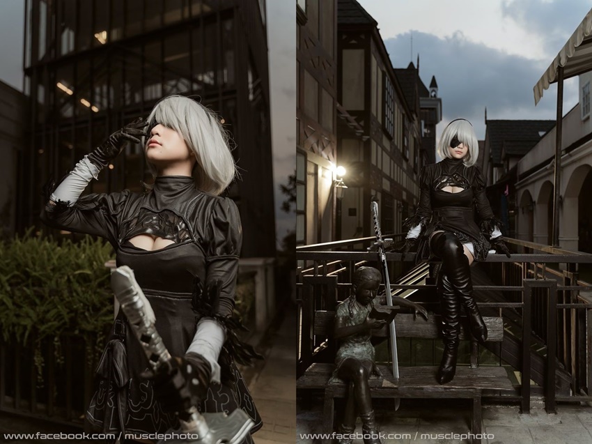 ส่องคอสเพลย์สาวไทยแต่งเป็น 2B จากเกม Nier: Automata 9 ส่องคอสเพลย์สาวไทยแต่งเป็น 2B จากเกม Nier: Automata