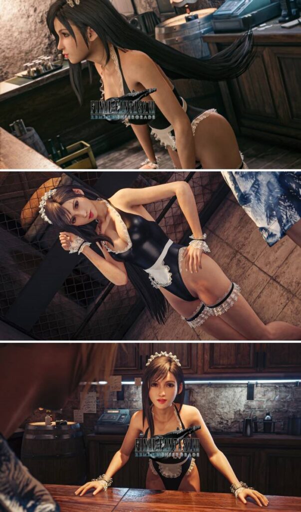ม็อดเปลี่ยนชุด Tifa ให้เป็นชุดเมดสุดแซ่บ 2 ม็อดเปลี่ยนชุด Tifa ให้เป็นชุดเมดสุดแซ่บ
