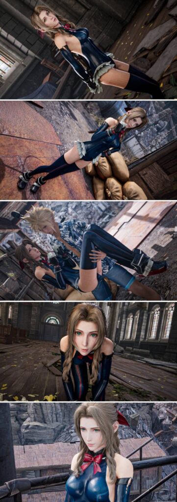 เมื่อ Aerith เปลี่ยนโฉมมาใส่ชุดของ Marie Rose จาก DoA