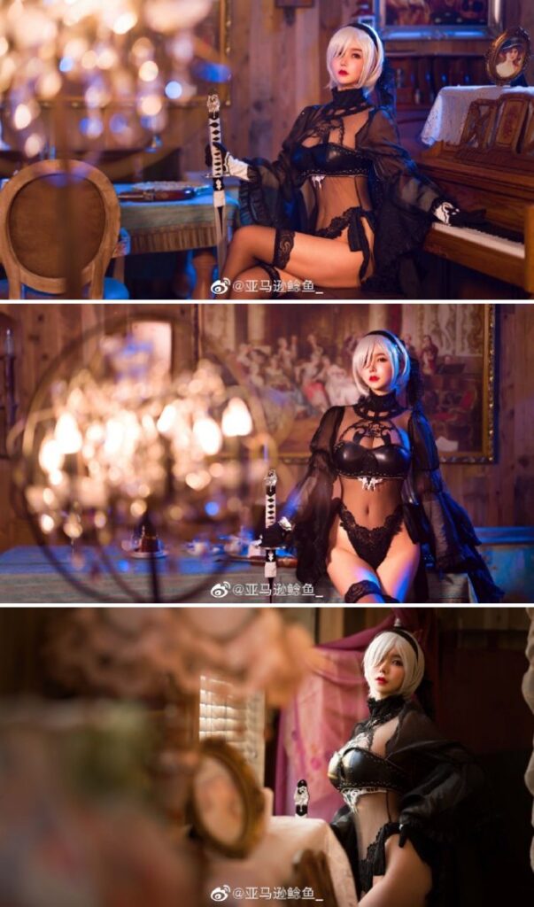 พบ 2B สุดแซ่บจากคอสเพลเยอร์สาวจีน 4 พบ 2B สุดแซ่บจากคอสเพลเยอร์สาวจีน