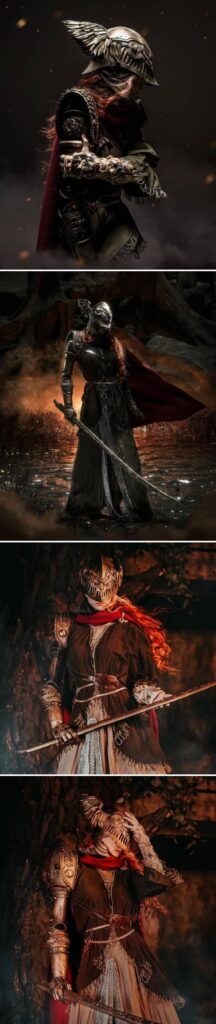 โฉมงามรัสเซียแปลงโฉมเป็น Malenia จาก Elden Ring 2 โฉมงามรัสเซียแปลงโฉมเป็น Malenia จาก Elden Ring