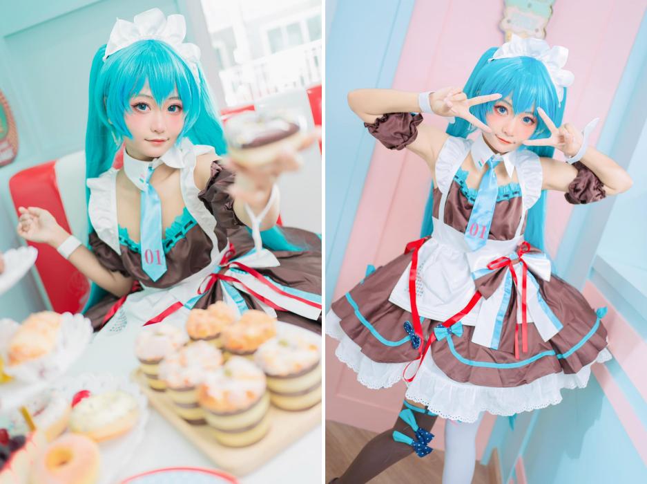 สาวไทยแปลงโฉมเป็น Hatsune Miku สดใสน่ารัก 2 สาวไทยแปลงโฉมเป็น Hatsune Miku สดใสน่ารัก