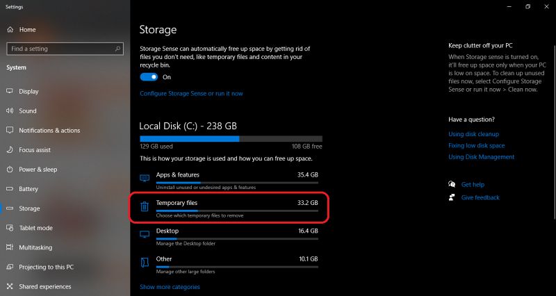 แนะนำวิธีเพิ่มพื้นที่ใน Windows 10 ให้เหมือนใหม่ 8 แนะนำวิธีเพิ่มพื้นที่ใน Windows 10 ให้เหมือนใหม่