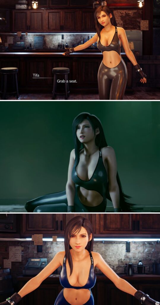 ผู้เล่น FFVIIR สร้างม็อดชุดกีฬาให้ Tifa 2 ผู้เล่น FFVIIR สร้างม็อดชุดกีฬาให้ Tifa