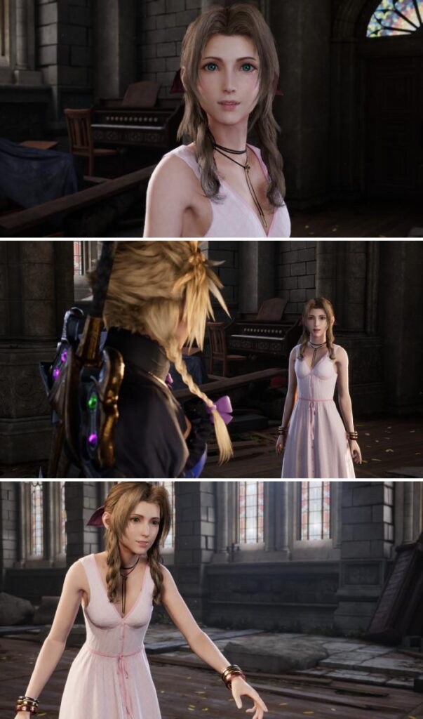 ม็อด FFVIIR ที่จะถอดเสื้อแจ๊คเก็ตของ Aerith ออก 2 ม็อด FFVIIR ที่จะถอดเสื้อแจ๊คเก็ตของ Aerith ออก