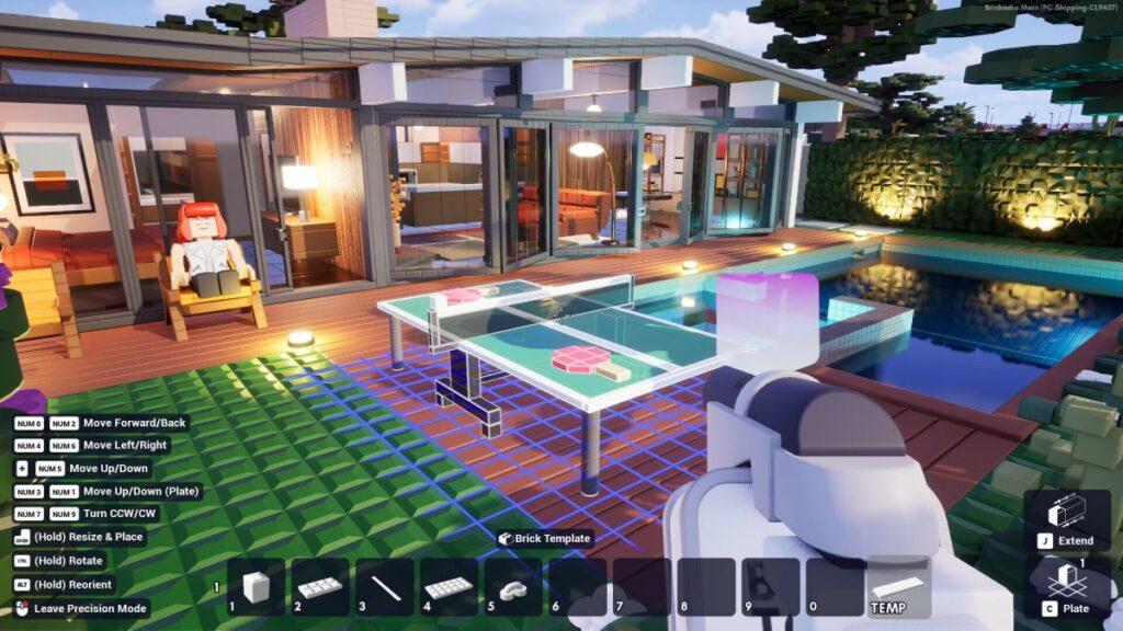 เกี่ยวกับเกม Brickadia