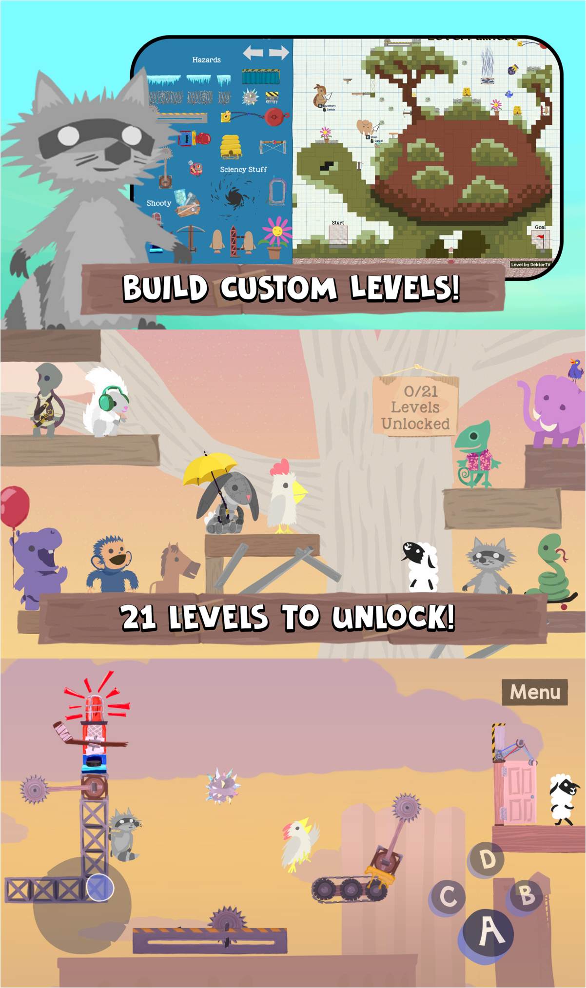 Ultimate Chicken Horse เปิดให้บริการบนสโตร์ไทยแล้ววันนี้ 6 Ultimate Chicken Horse เปิดให้บริการบนสโตร์ไทยแล้ววันนี้