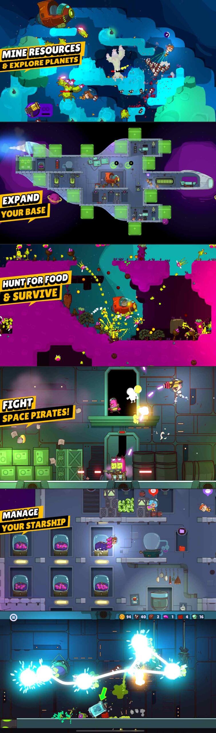 Space Squad Survival เปิดให้บริการบนสโตร์ไทยแล้ว 3 Space Squad Survival