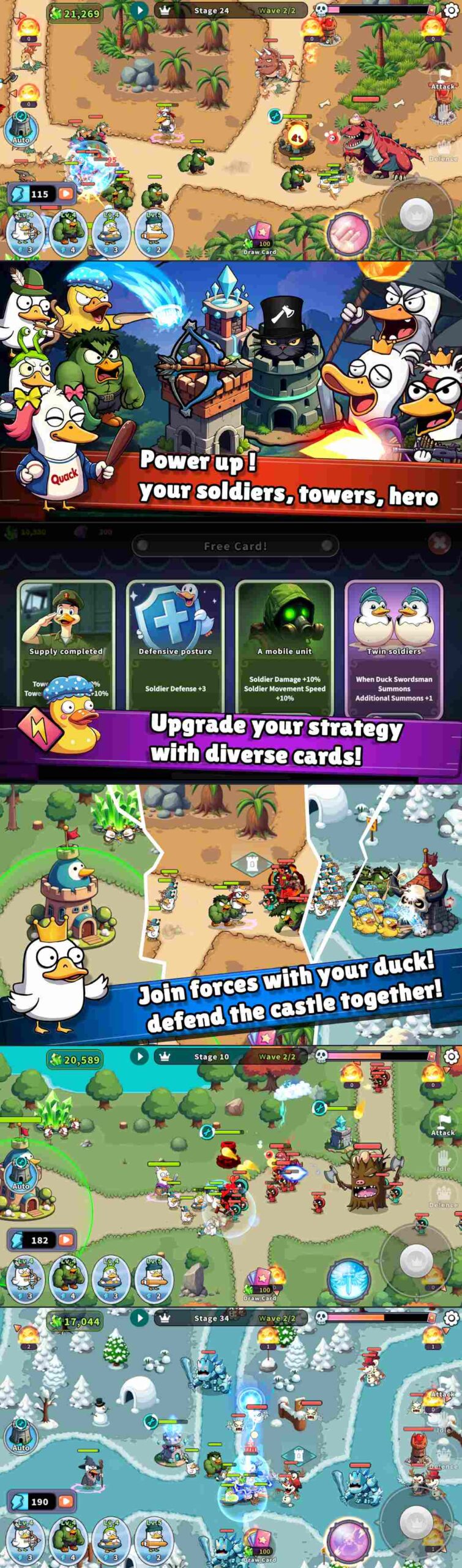 What Duck : Defense เปิดให้เล่นบนสโตร์ไทยแล้ว 3 What Duck