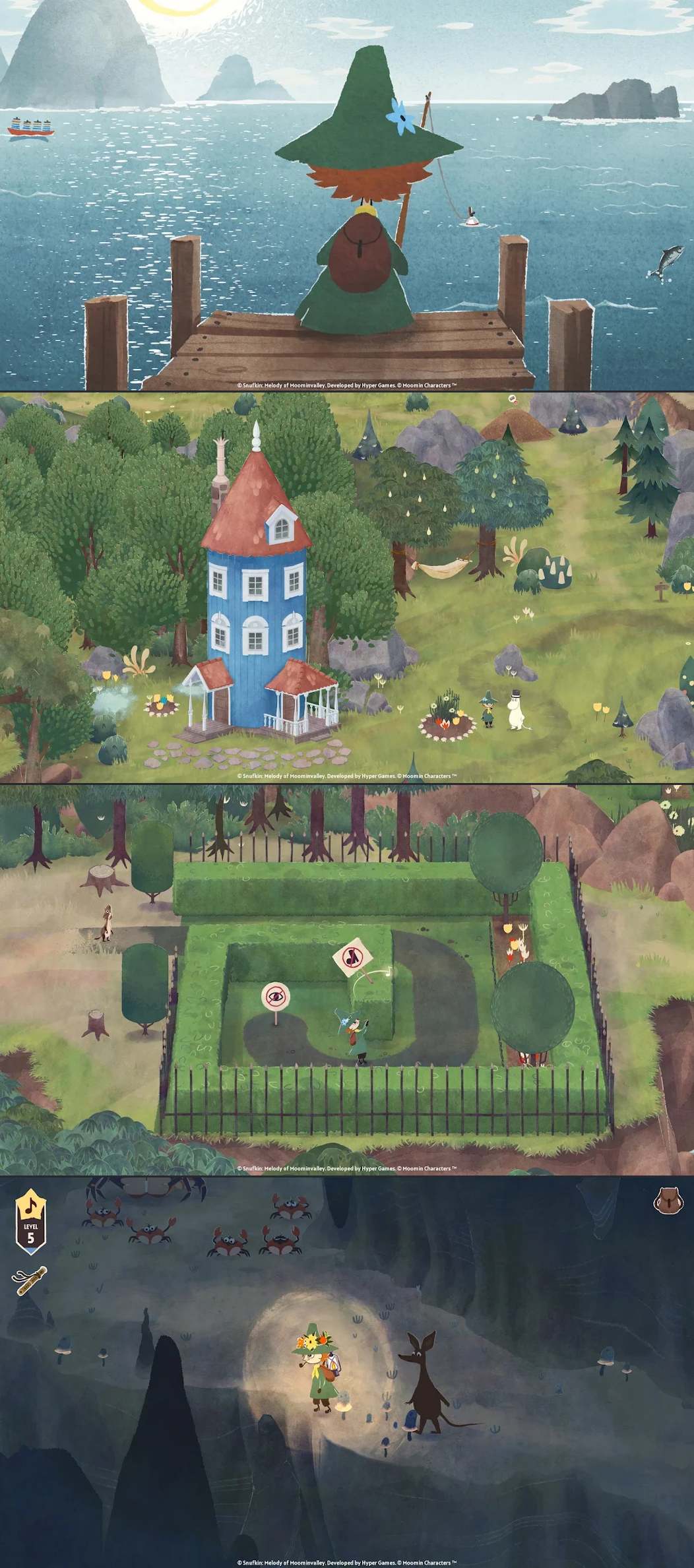 Snufkin: Melody of Moominvalley เปิดให้ลงทะเบียนล่วงหน้าบนสโตร์ไทยแล้ว 3 Snufkin