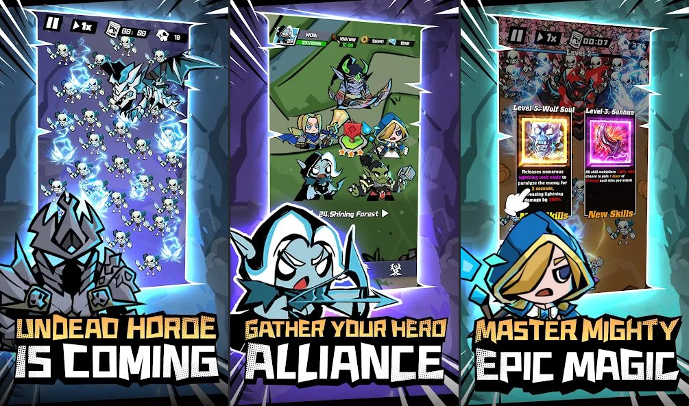 Rumble Magics: Crush the Undead เปิดให้บริการบนสโตร์ไทยแล้ว 4 Rumble Magics