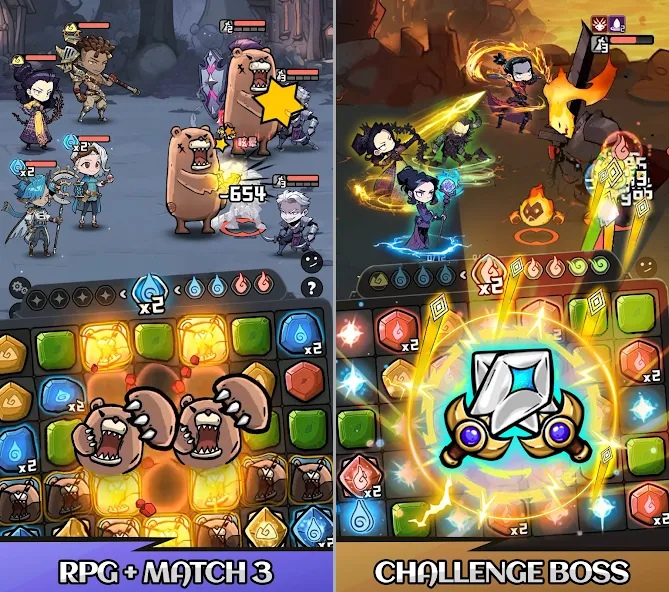 Match Battle:Heroes Rise เปิดให้ลงทะเบียนล่วงหน้าบนสโตร์ไทยแล้ว 4 Match Battle