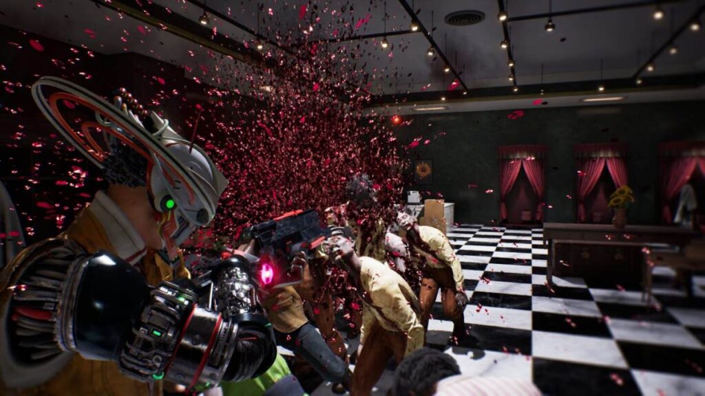 Romeo is a Dead Man เกมแอ็กชันไซไฟเลือดสาดจาก SUDA51 4 Romeo is a Dead Man เกมแอ็กชันไซไฟเลือดสาดจาก SUDA51