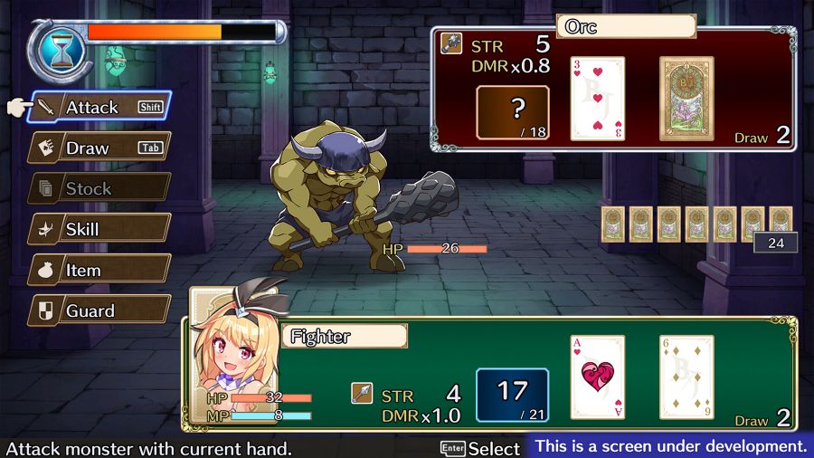 Brave × Junction เกม RPG ตะลุยดันเจี้ยนด้วยเกมไพ่ Blackjack 2 Brave × Junction Announced