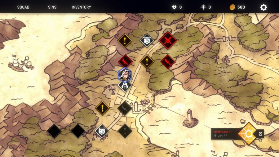 Conquest Tactics: Realm of Sin เกมกลยุทธ์บนกระดาน 6 ช่องผสมผสานกลิ่นอาย Roguelite 5 Conquest Tactics Realm of Sin Announced