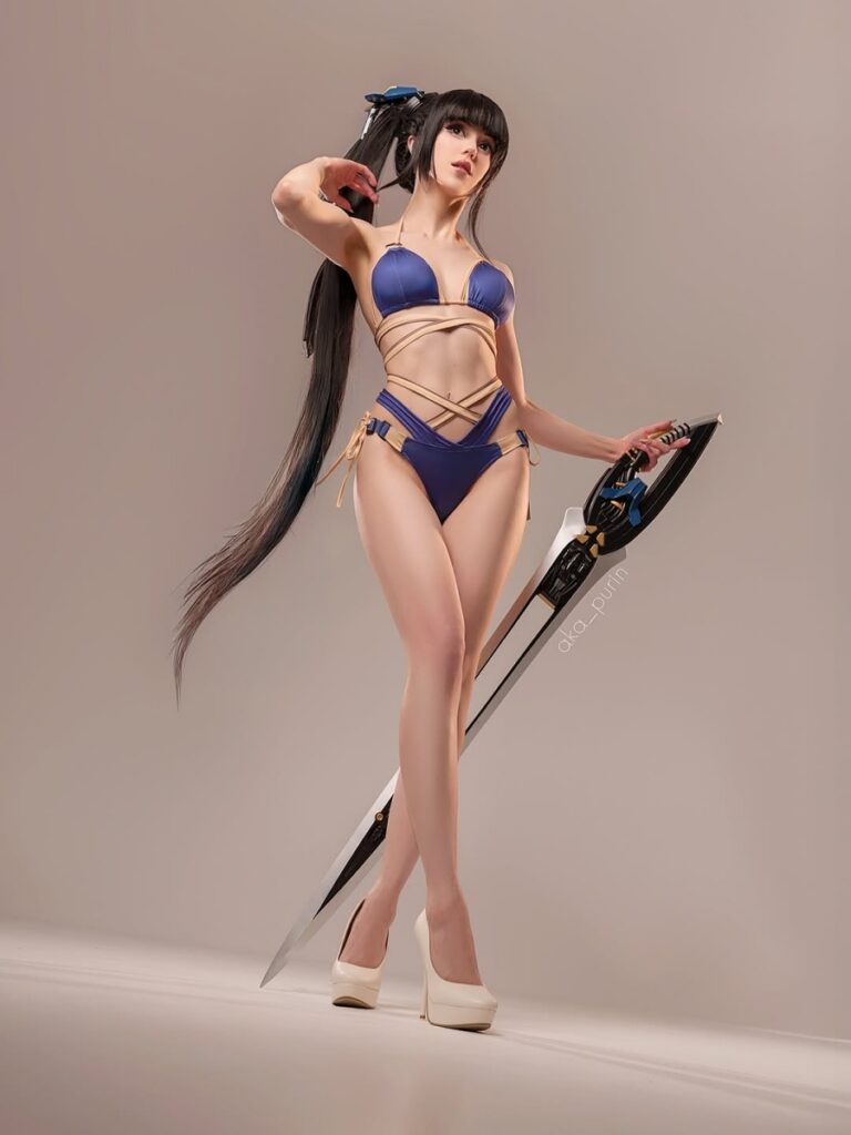 Eve Stellar Blade Cosplay by Purin 