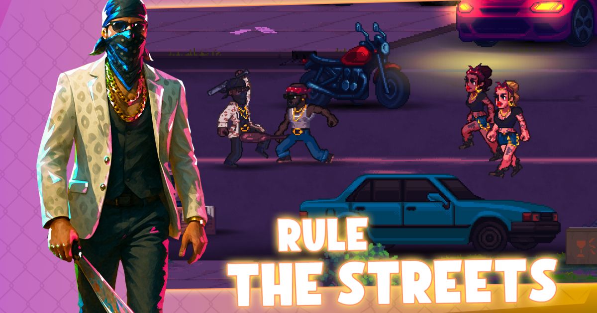 Gangside: Turf Wars เกมมือถือสวมบทนักเลงตัวจริง ยึดครองเมืองอาชญากรรม! 1 Gangside: Turf Wars