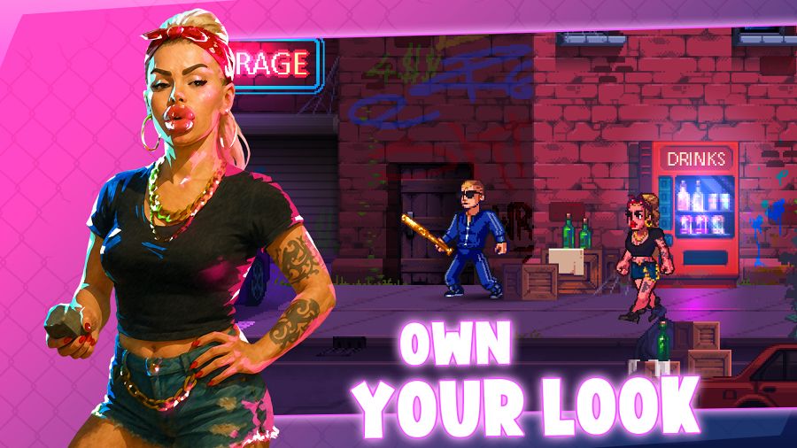 Gangside: Turf Wars เกมมือถือสวมบทนักเลงตัวจริง ยึดครองเมืองอาชญากรรม! 2 Gangside: Turf Wars