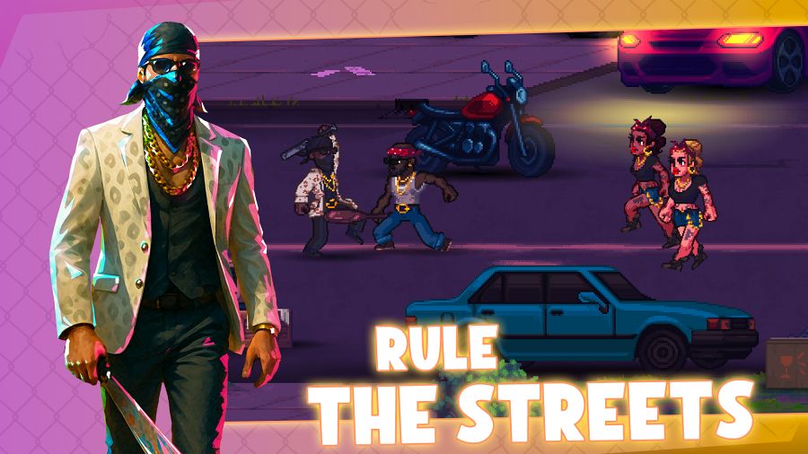 Gangside: Turf Wars เกมมือถือสวมบทนักเลงตัวจริง ยึดครองเมืองอาชญากรรม! 6 Gangside: Turf Wars