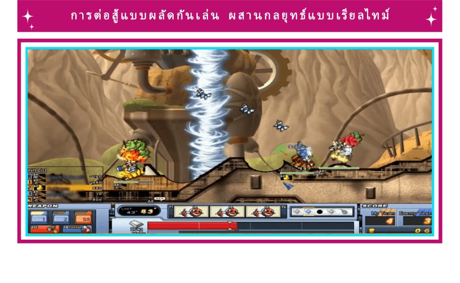 Gravity ประกาศเปิดให้บริการ Gunbound แล้ววันนี้ 4 Gunbound Official Launch