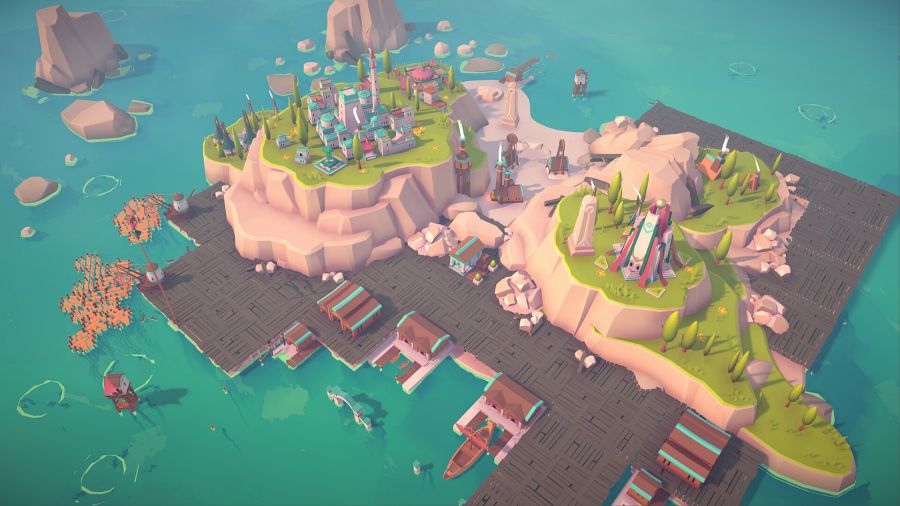 ISLANDERS: New Shores เกมสร้างเมืองสุดมินิมอลพร้อมแผนที่อัปเดตหลังเปิดตัว 4 ISLANDERS New Shores Announced