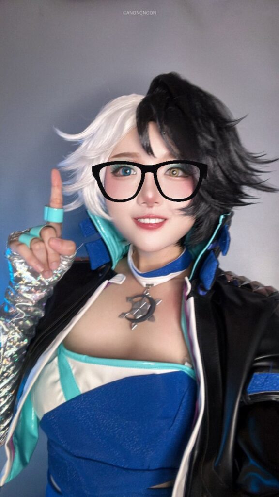 คุณนุ่นโชว์ความน่ารักในคอสเพลย์ Luna Snow จาก Marvel Rivals 5 Luna Snow Marvel Rivals Cosplay by Anongnoon