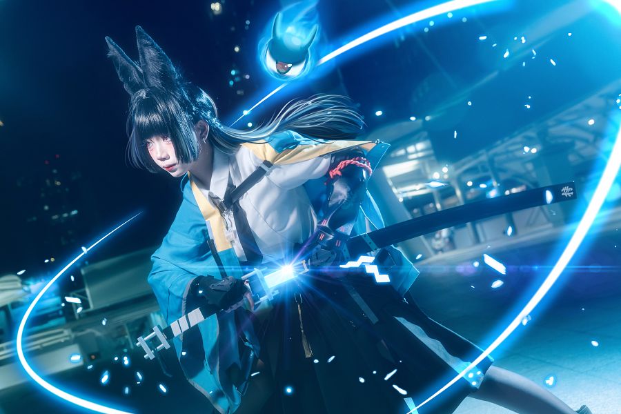 ‘ยูริ’ สาวไทยจัดเต็มคอสเพลย์ Miyabi จาก Zenless Zone Zero สุดเท่ 4 Miyabi Zenless Zone Zero Cosplay by Yuri
