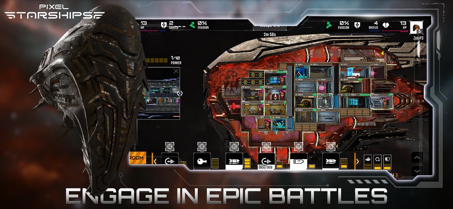 Pixel Starships 2 เกมมือถือ RPG ผสมผสาน RTS บริหารยานอวกาศและวางแผนกลยุทธ์ 9 Pixel Starships 2 Announced