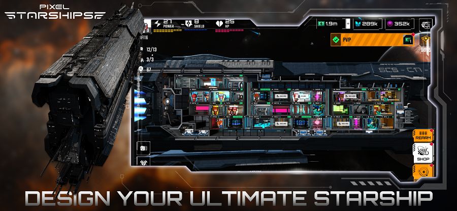 Pixel Starships 2 เกมมือถือ RPG ผสมผสาน RTS บริหารยานอวกาศและวางแผนกลยุทธ์ 11 Pixel Starships 2 Announced