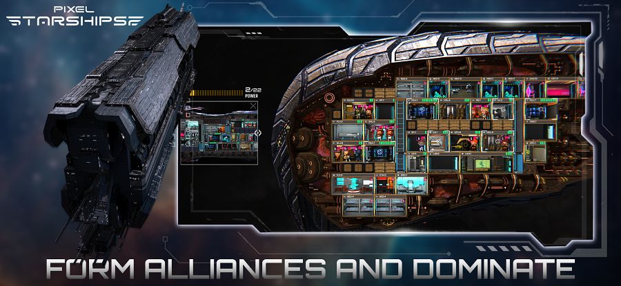 Pixel Starships 2 เกมมือถือ RPG ผสมผสาน RTS บริหารยานอวกาศและวางแผนกลยุทธ์ 5 Pixel Starships 2 Announced