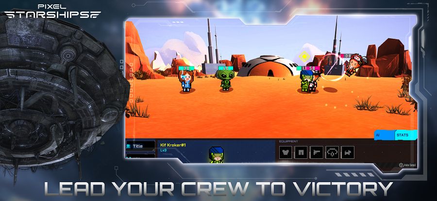 Pixel Starships 2 เกมมือถือ RPG ผสมผสาน RTS บริหารยานอวกาศและวางแผนกลยุทธ์ 6 Pixel Starships 2 Announced